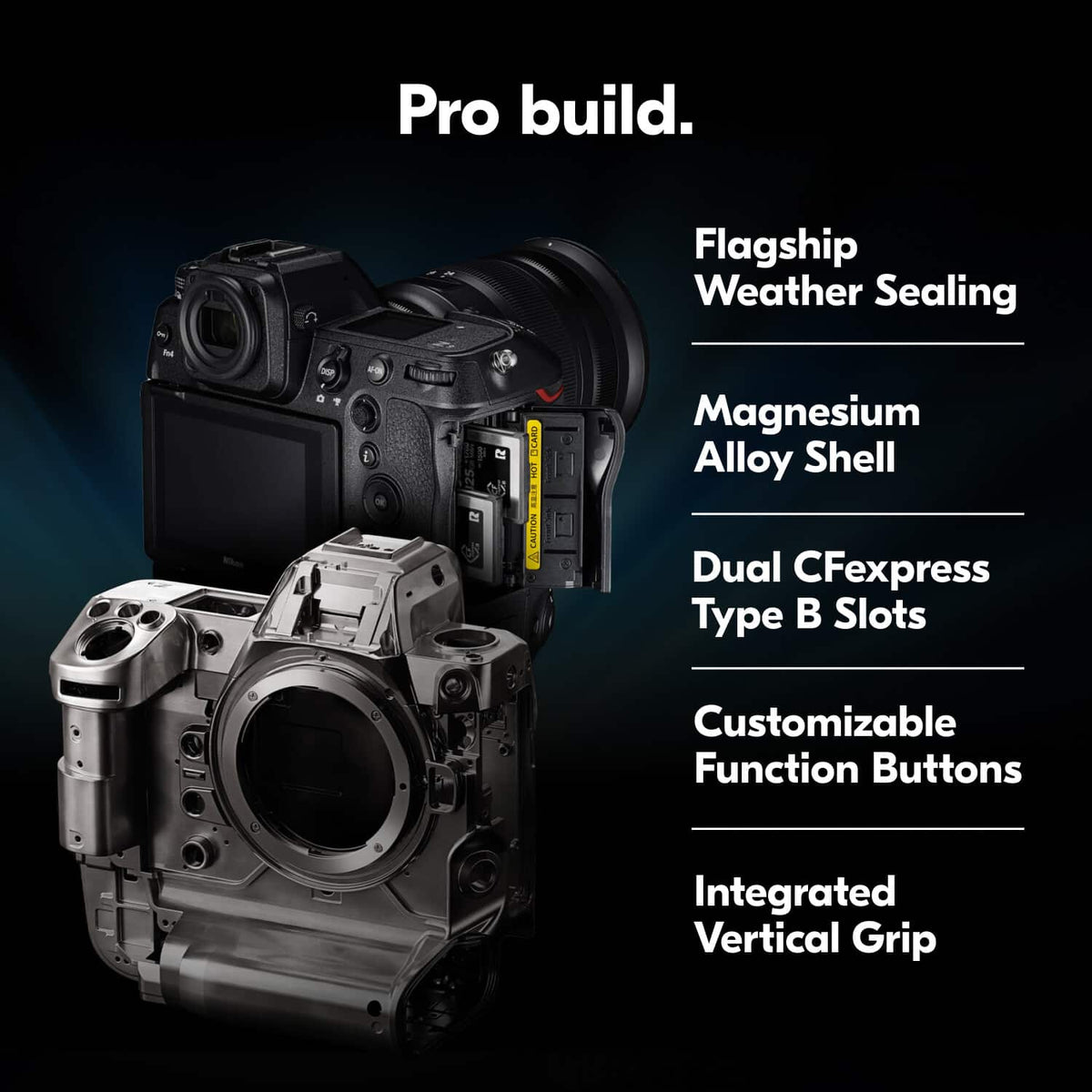 Nikon - Z 9 8K Video Mirrorless Camera (Body Only) - Black