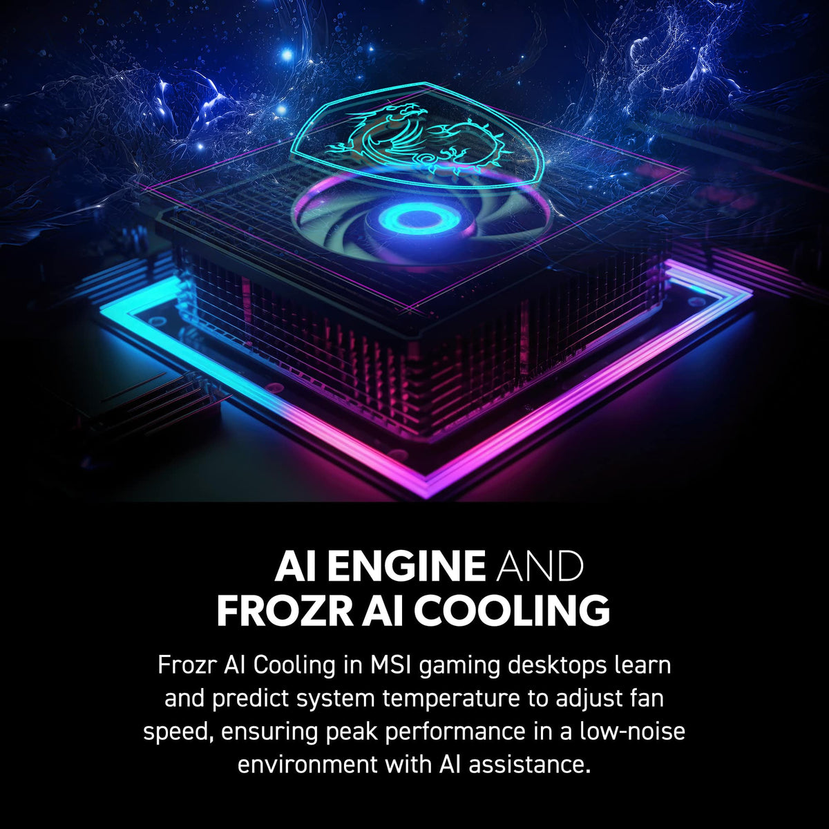 MSI - Aegis R2 AI Gaming Desktop - Intel Ultra 7 265 2025 - 32GB Memory - NVIDIA GeForce RTX 5060Ti 16GB - 2TB Storage - Black
