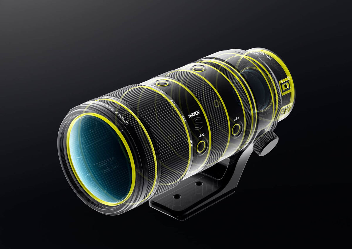 NIKKOR Z 70-200mm f/2.8 VR S II Telephoto Zoom Lens for Nikon Z Mount cameras, 3.6" Diameter - Black