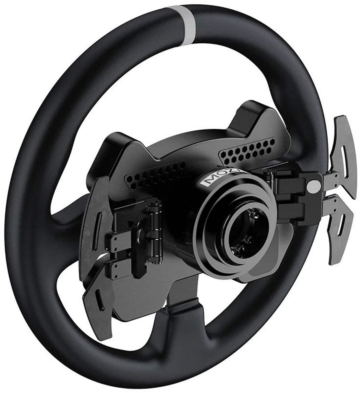 Moza Racing - CS V2P Sim Racing Steering Wheel for Windows - Black