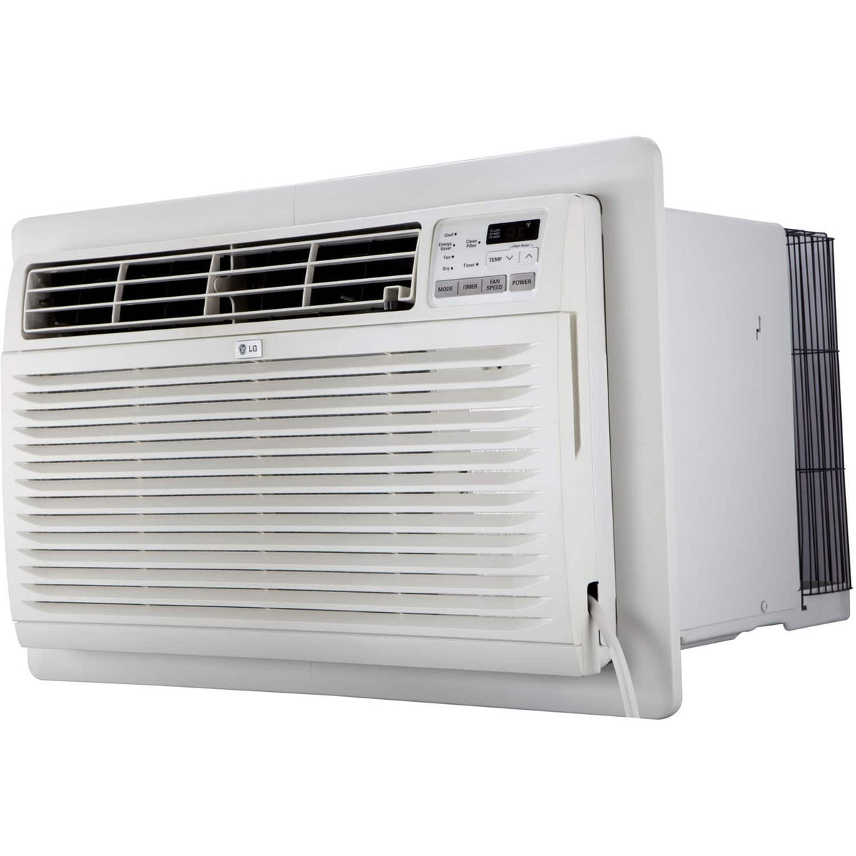 LG - 440 Sq. Ft. 9,500/9,800 BTU 230V Through-the-Wall Air Conditioner - White