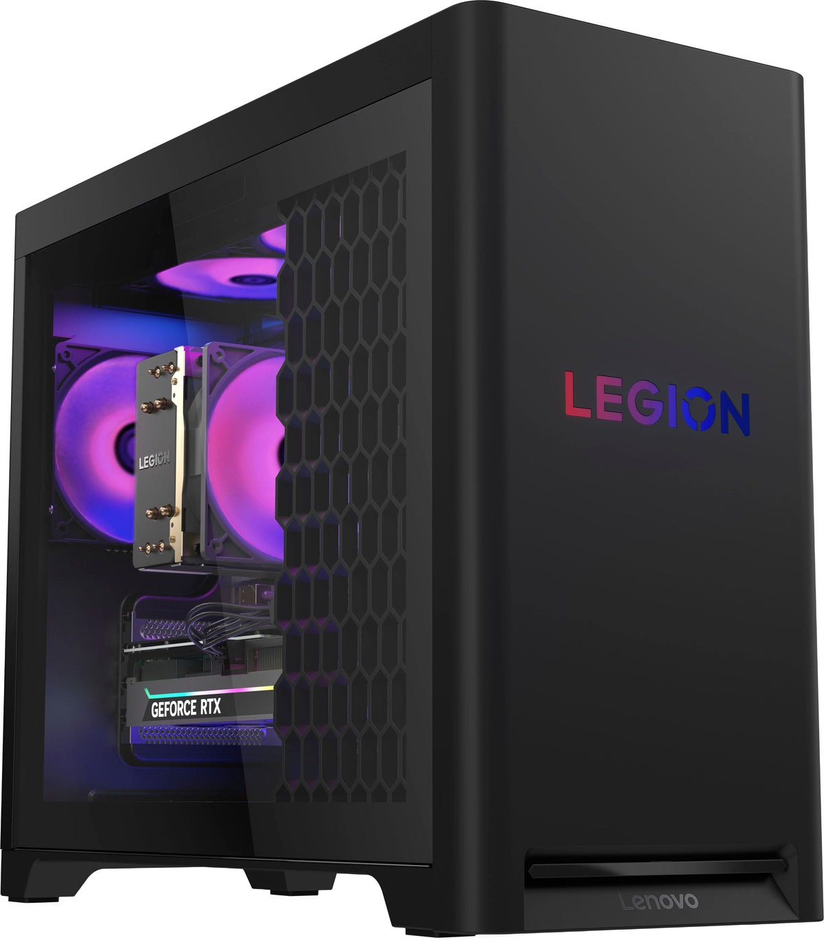 Lenovo - Legion Tower 5 Gaming Desktop - AMD Ryzen 7 7800X3D - 32GB Memory - NVIDIA GeForce RTX 5070 - 1TB SSD - Eclipse Black