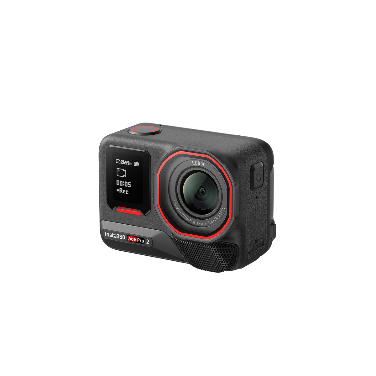 Insta360 - Ace Pro2 Action Camera Flash Print Bundle - Black