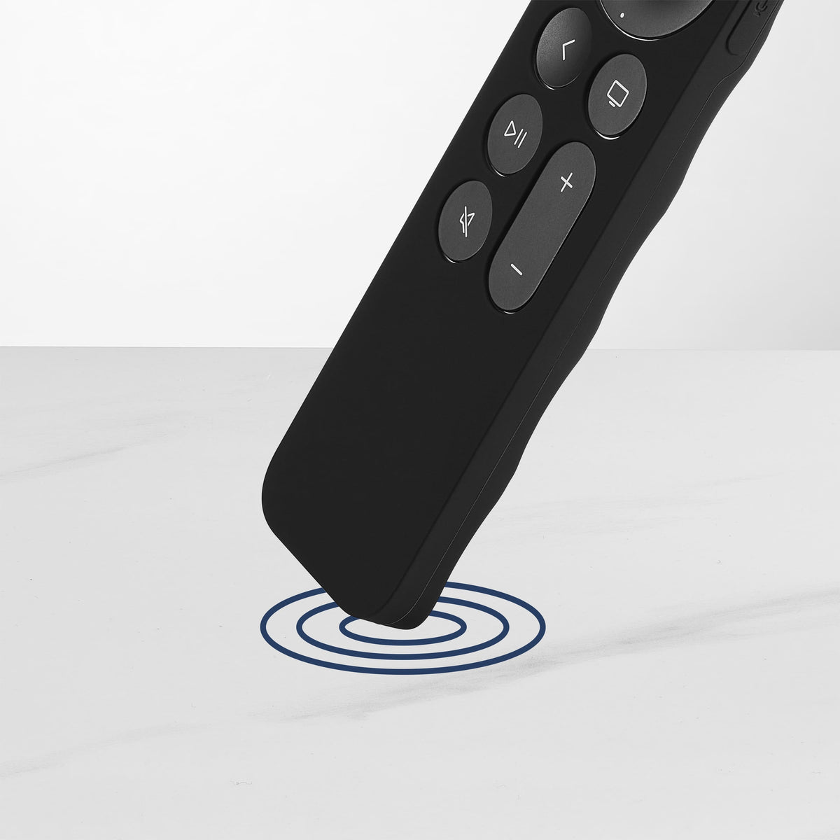 Insignia™ - Apple TV Remote Cover - Black