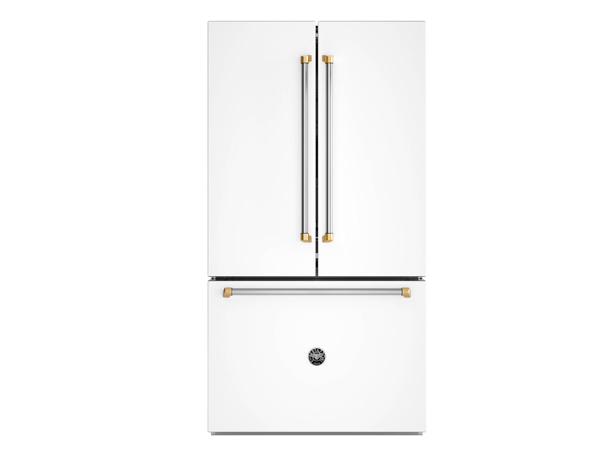 36" Bertazzoni Refrigerator - Bianco Matt - White