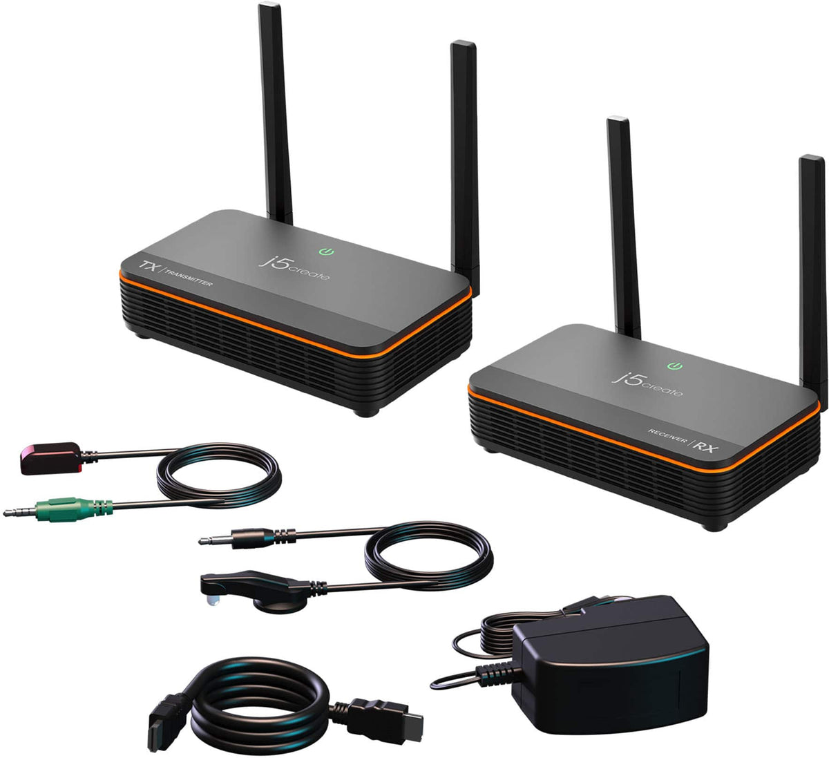 j5create - Wireless Display HDMI Extender Pro - Black
