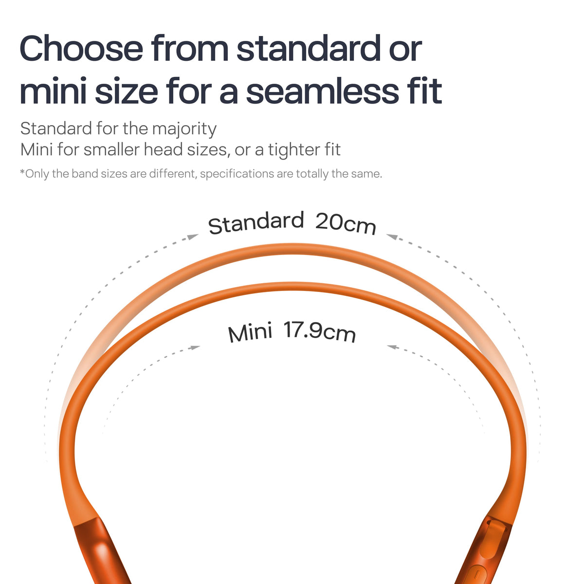 Shokz - OpenRun Pro 2 Mini Wireless Bone Conduction Open-Ear Bluetooth Sports Headphones - Orange