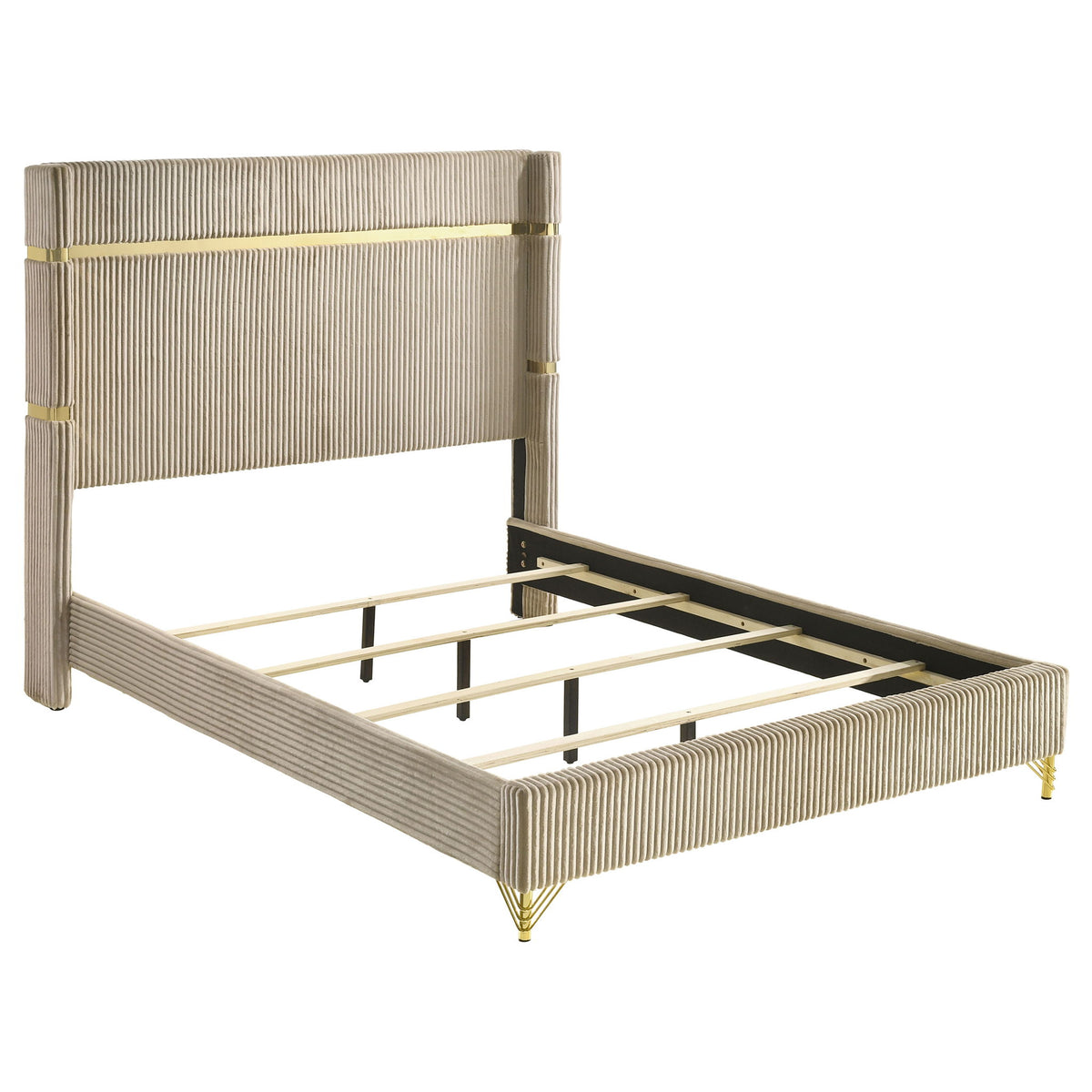 Malcolm - Juego de dormitorio con diseño de respaldo alado