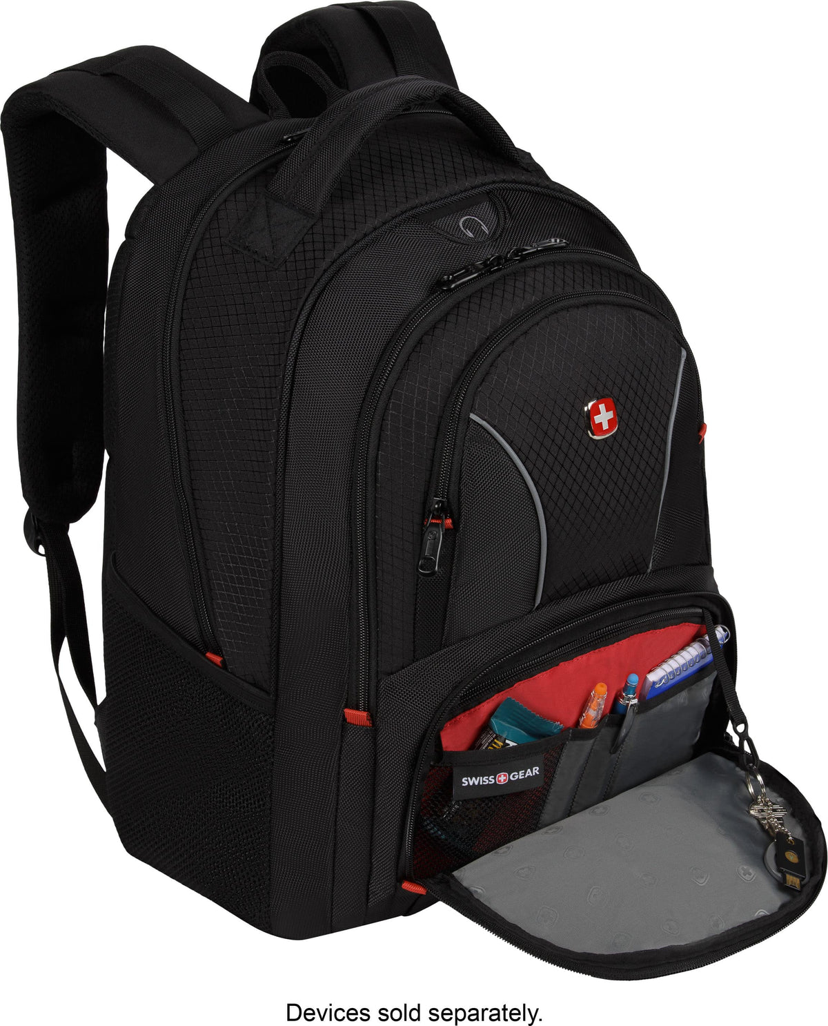 SwissGear - SA1010 Laptop Backpack - Black