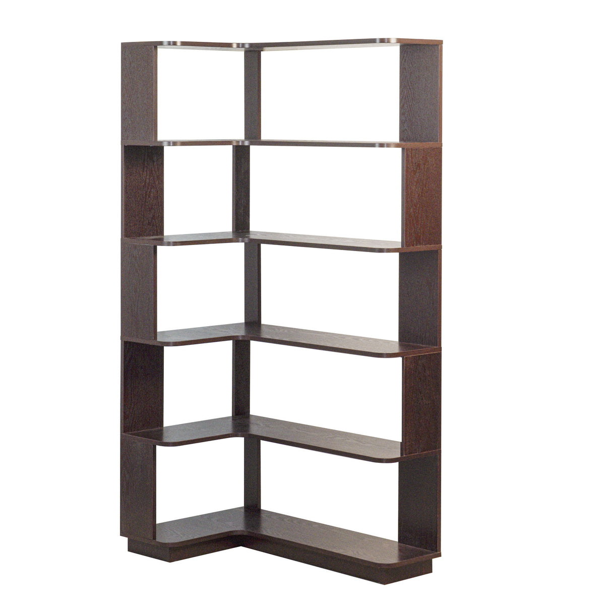 L-Shaped Corner Bookshelf