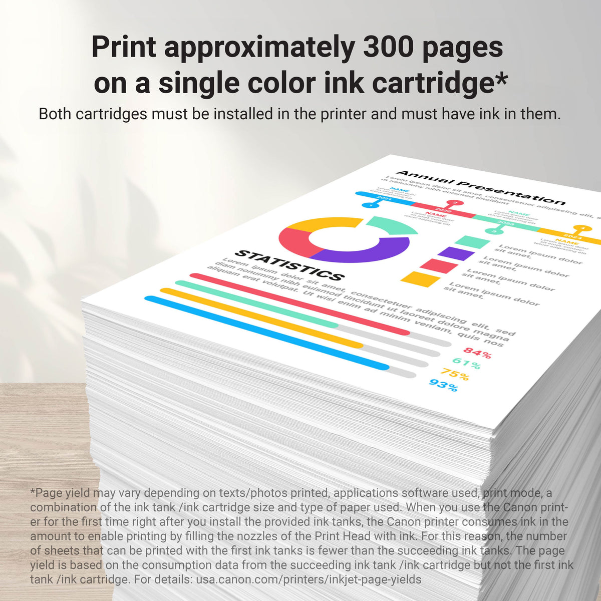 Canon - CL-276XL High-Yield Ink Cartridge - Multi