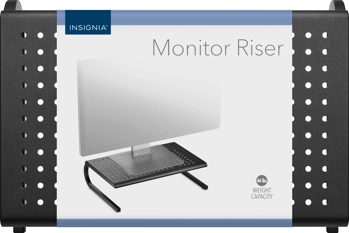 Insignia™ - Monitor Riser - Black