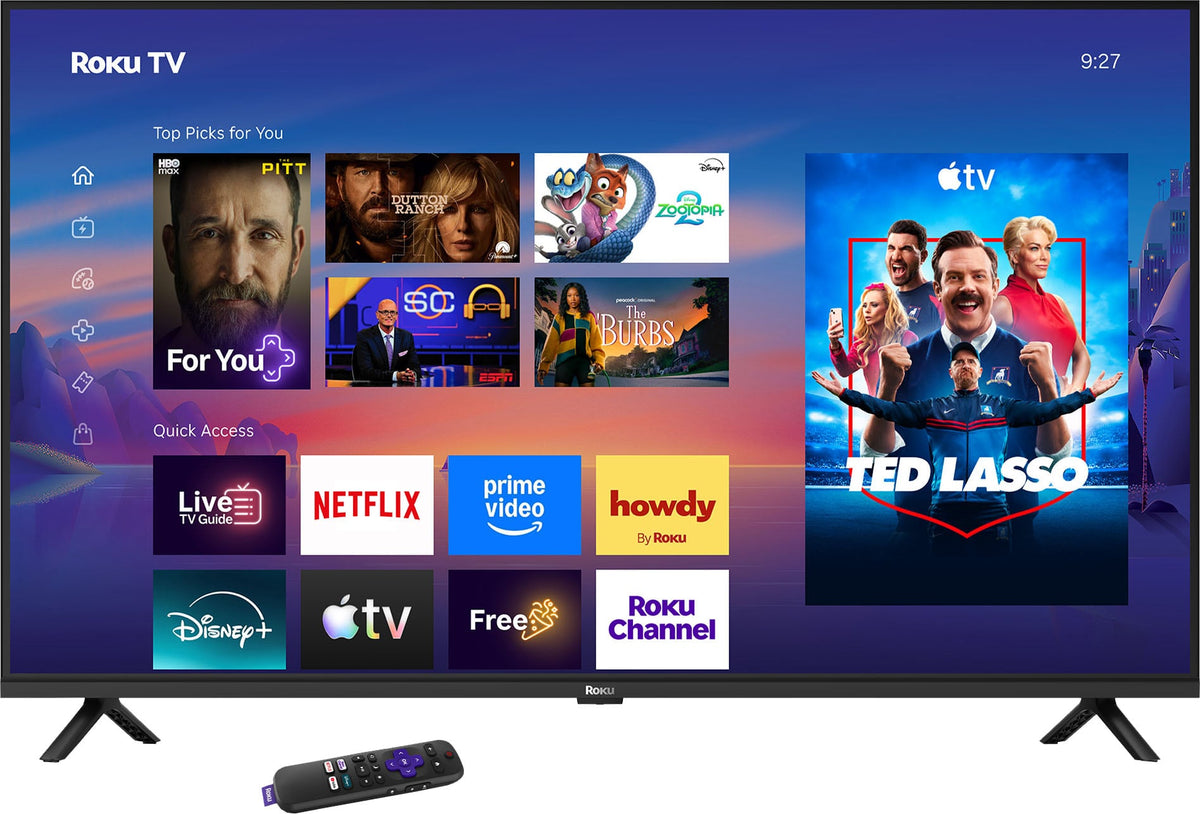 Roku - 43" Class 4K LED Smart RokuTV (2026)