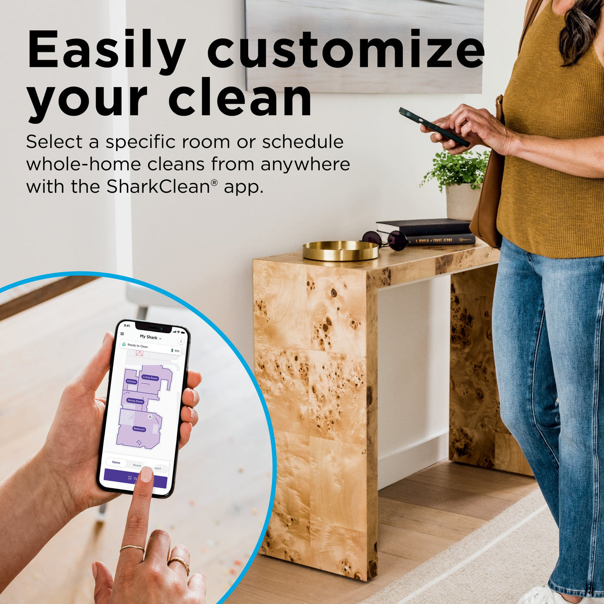 Shark - Matrix Self Empty Robot Vacuum with Bagless, 45-Day Capacity Base, Self-Cleaning Brushroll, Precision Mapping - Black