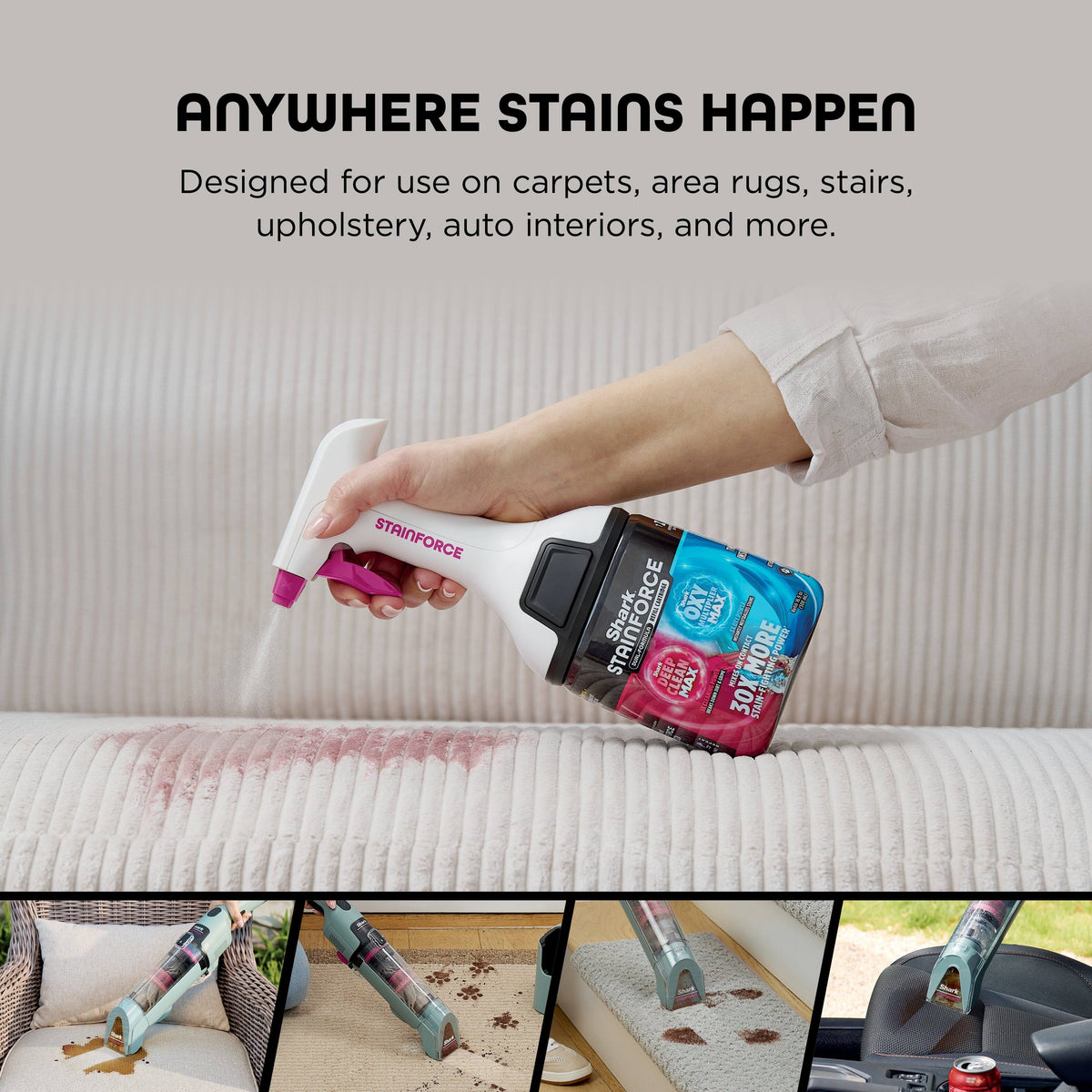 Shark - StainForce Dual-Activated Refill Cartridge 2pk