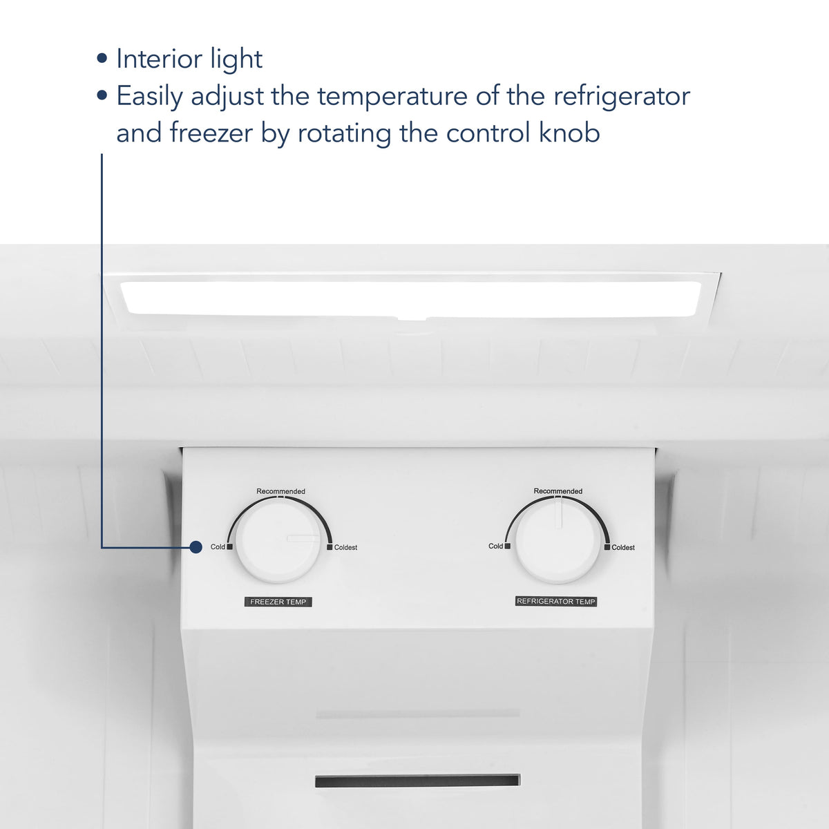 Insignia™ - 30 in. Wide 18 Cu. Ft. Top-Freezer Refrigerator with Handles - White