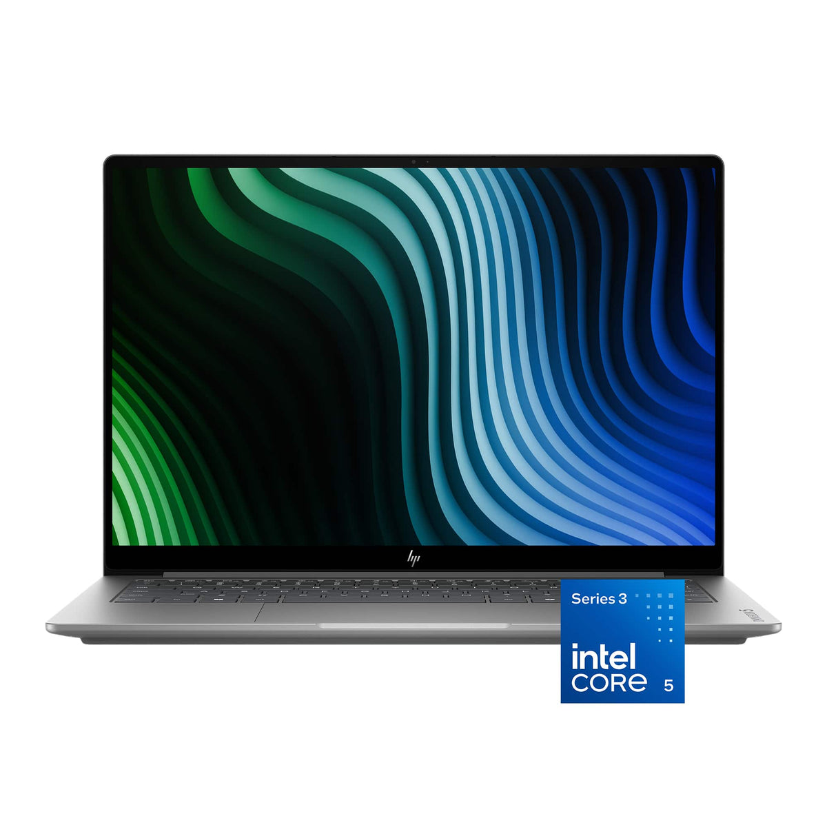 HP - Omnibook 5 - 14” 2K OLED Touchscreen Laptop - Intel Core 5 Series 3 (2026) - 8GB Memory - 512GB SSD - Smoke Silver
