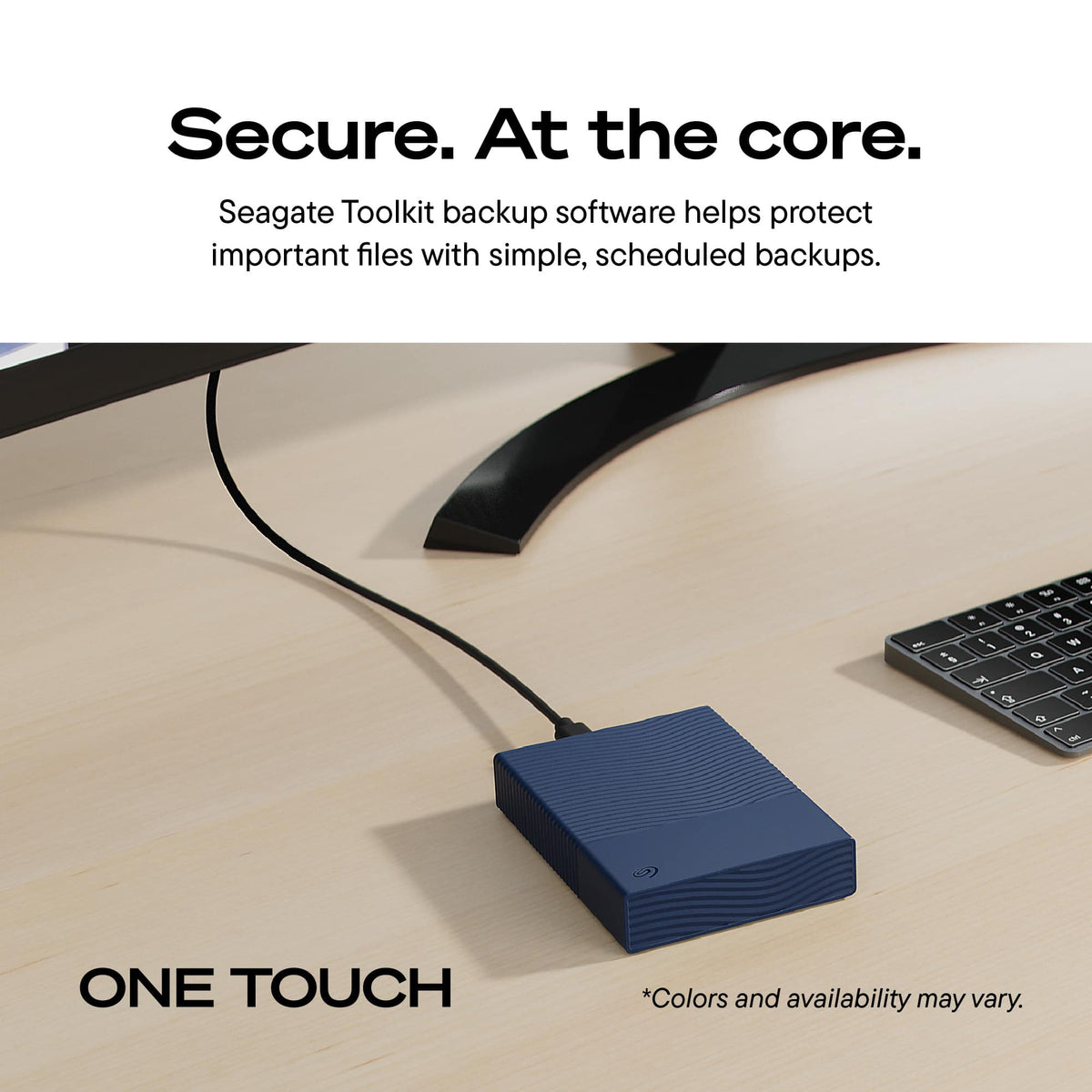 Seagate - Seagate One Touch Portable HDD 2TB - Space Gray