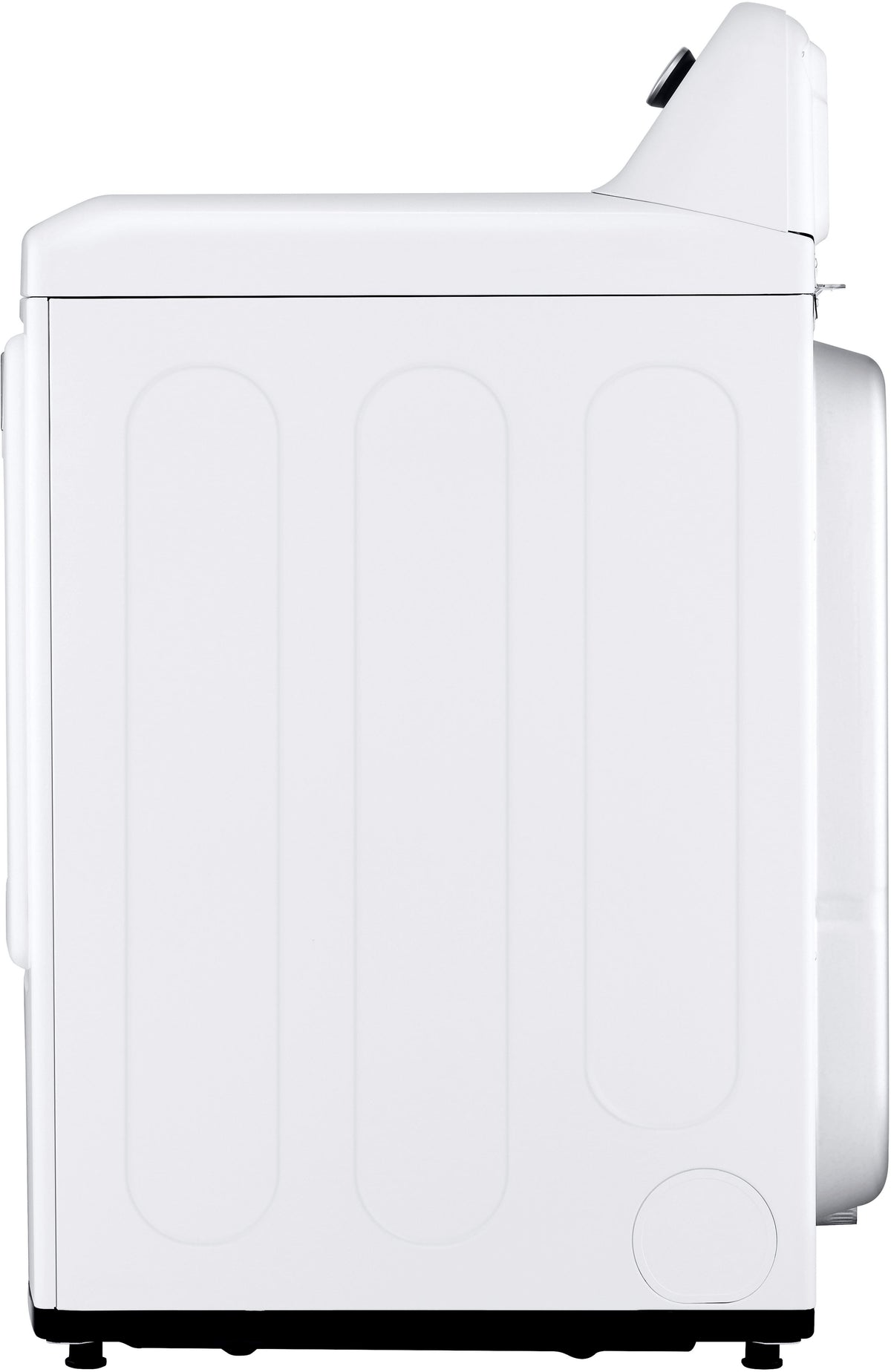 LG - 7.3 Cu. Ft. Ultra Large Rear Control Electric Dryer with Sensor Dry and LoDecibel Quiet Operation - White