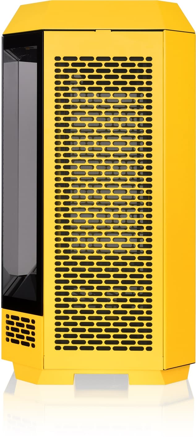 Thermaltake - The Tower 300 Micro ATX PC Case - Bumblebee Yellow