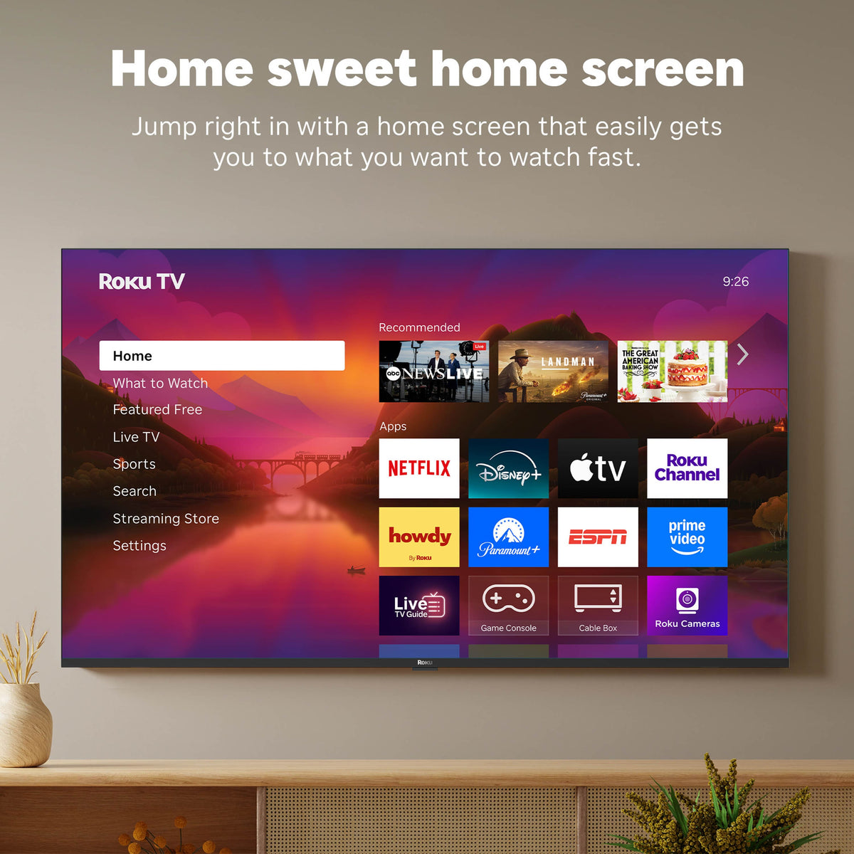 Roku - 75" Class Plus Series 4K QLED Mini-LED Smart RokuTV