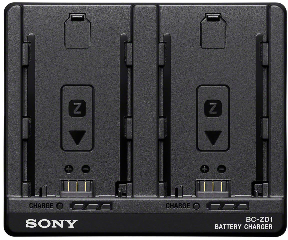 Sony - BC-ZD1 Dual Battery Charger for NP-FZ100 - Black