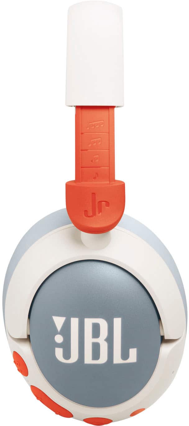 JBL - Junior 470NC Wireless Noise Cancelling Kids Over-Ear Headphones - 2025 - White