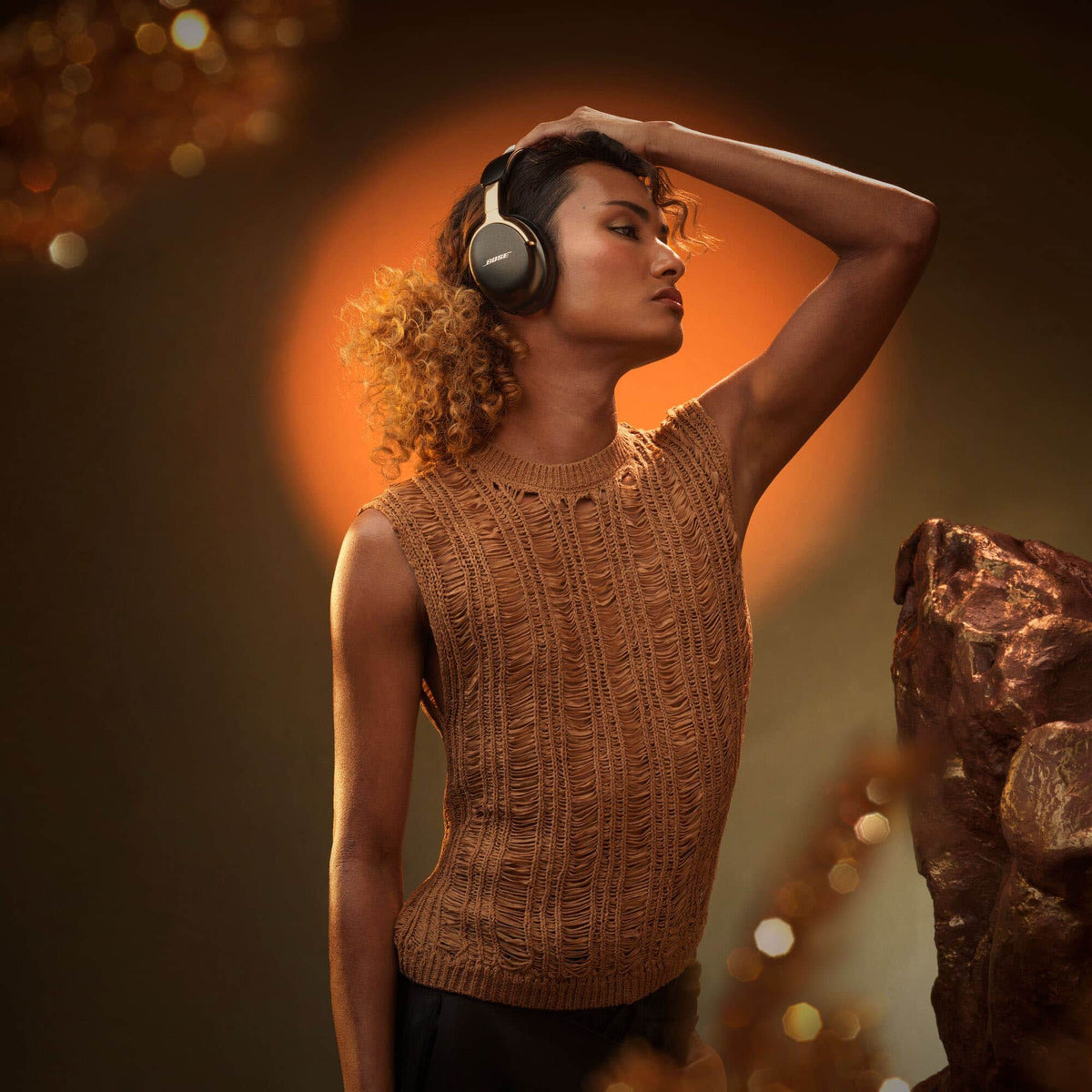 Bose - QuietComfort Ultra Headphones (2nd Gen) - Desert Gold