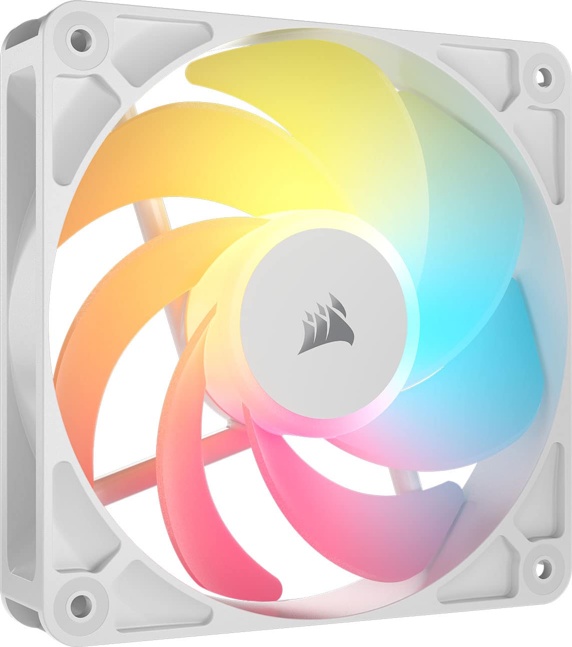 CORSAIR - RS120-R ARGB 120mm PWM Reverse Case Fans Triple Pack - White