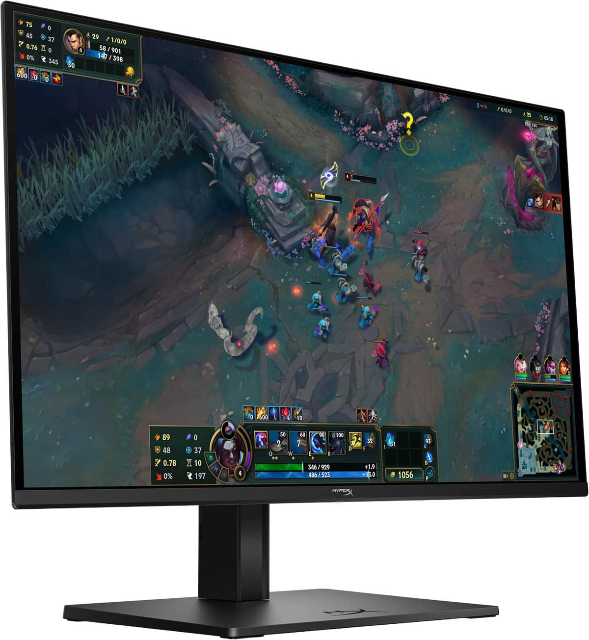 HyperX - OMEN 27" OLED QHD 240Hz 0.03ms GtG G-SYNC Compatible Gaming Monitor with Adjustable Height (DisplayPort, HDMI) - Black