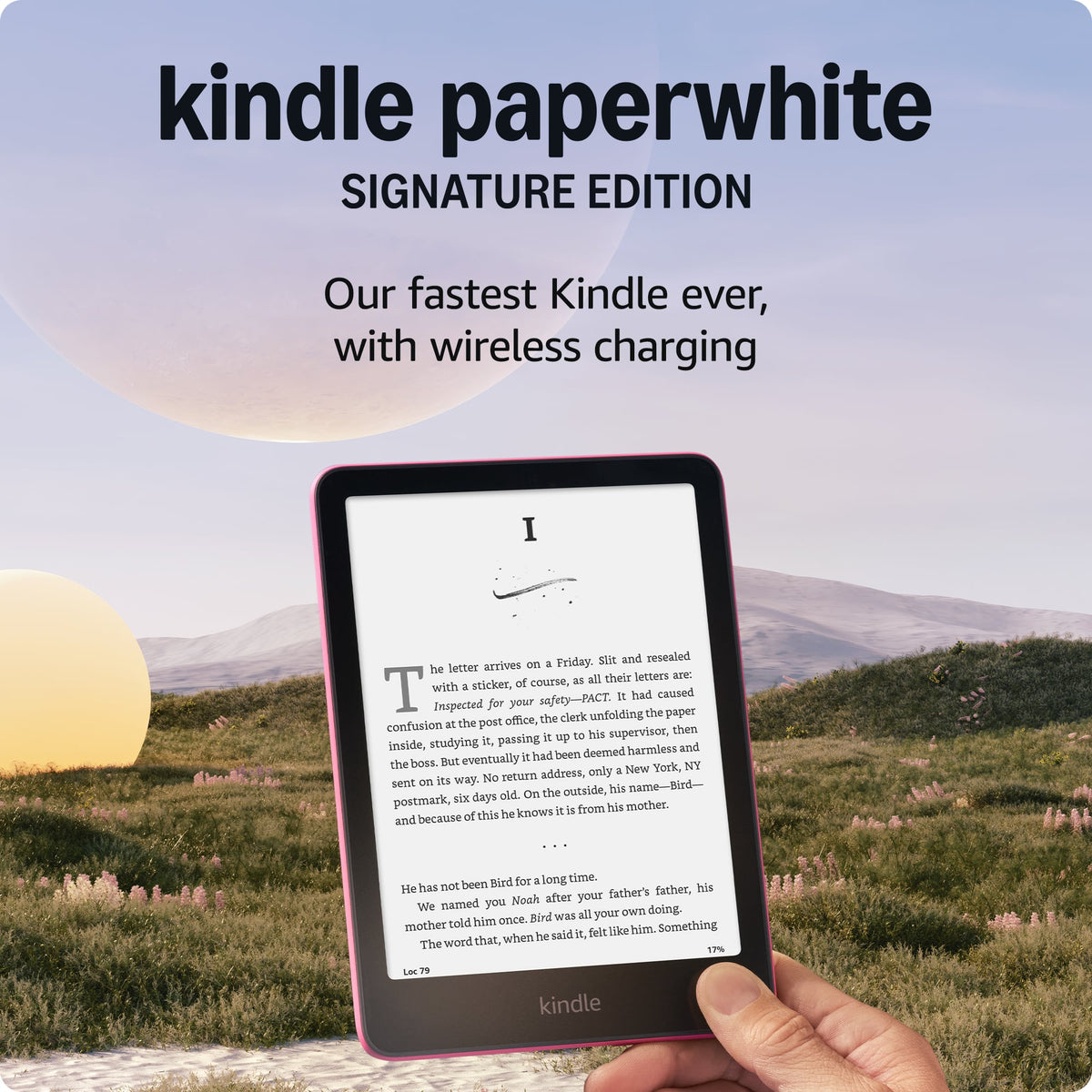 Amazon - Kindle Paperwhite Signature Edition (32 GB) - 2024 - Metallic Raspberry