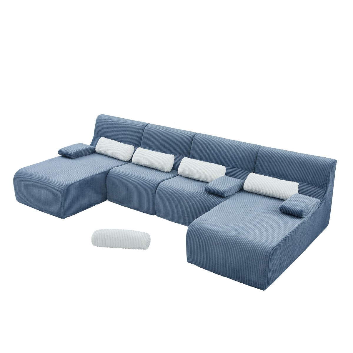 Sofá seccional de gran tamaño, asientos para sala de estar con diseño modular