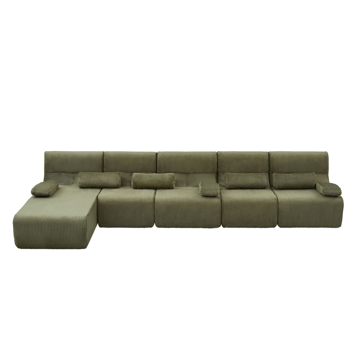 Sofá seccional de gran tamaño, asientos para sala de estar con diseño modular