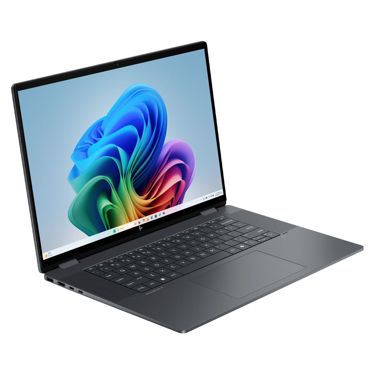HP - OmniBook X Flip - 16" 2K Touchscreen Laptop - Intel Core Ultra 9 (2024) - 32GB Memory - 1TB SSD - Copilot+ PC - Eclipse Gray