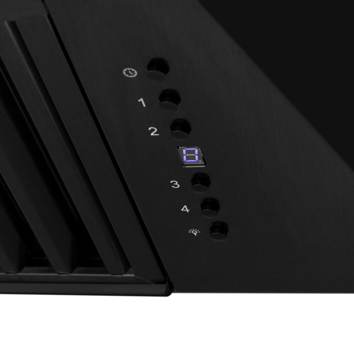 ZLINE - 30 inches - Convertible & Externally Vented - Wall Range Hood - Black