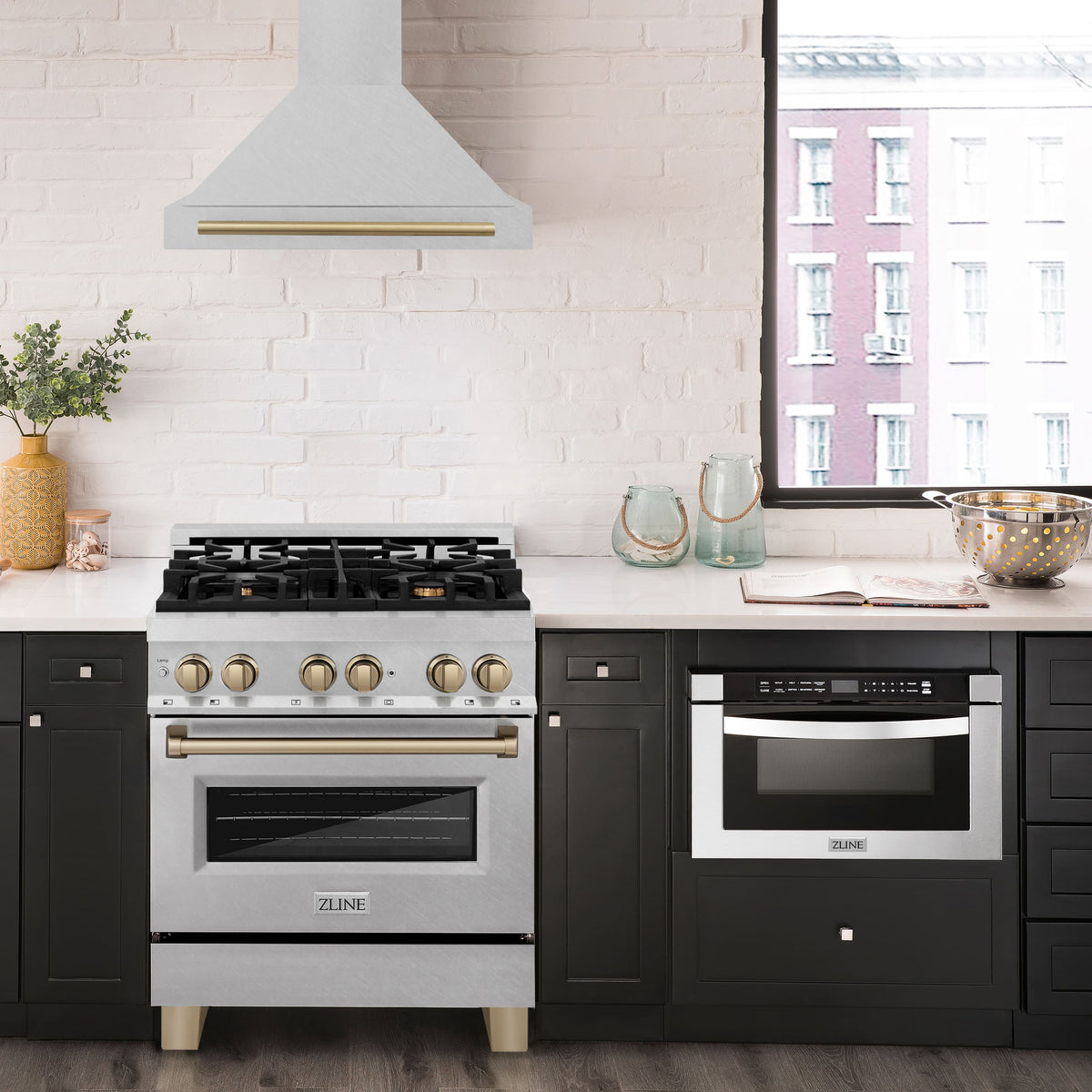ZLINE Autograph Edition - 30 inches - Externally Vented - Wall Range Hood - Stainless Steel