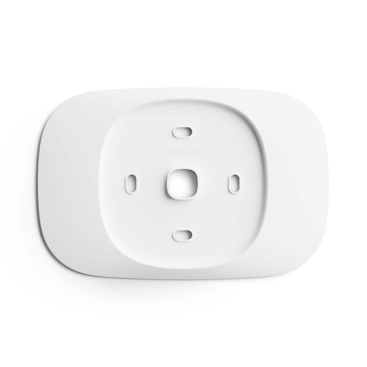 ecobee - Trim Plate for Smart Thermostat Essential - Thermostat Accessory - White