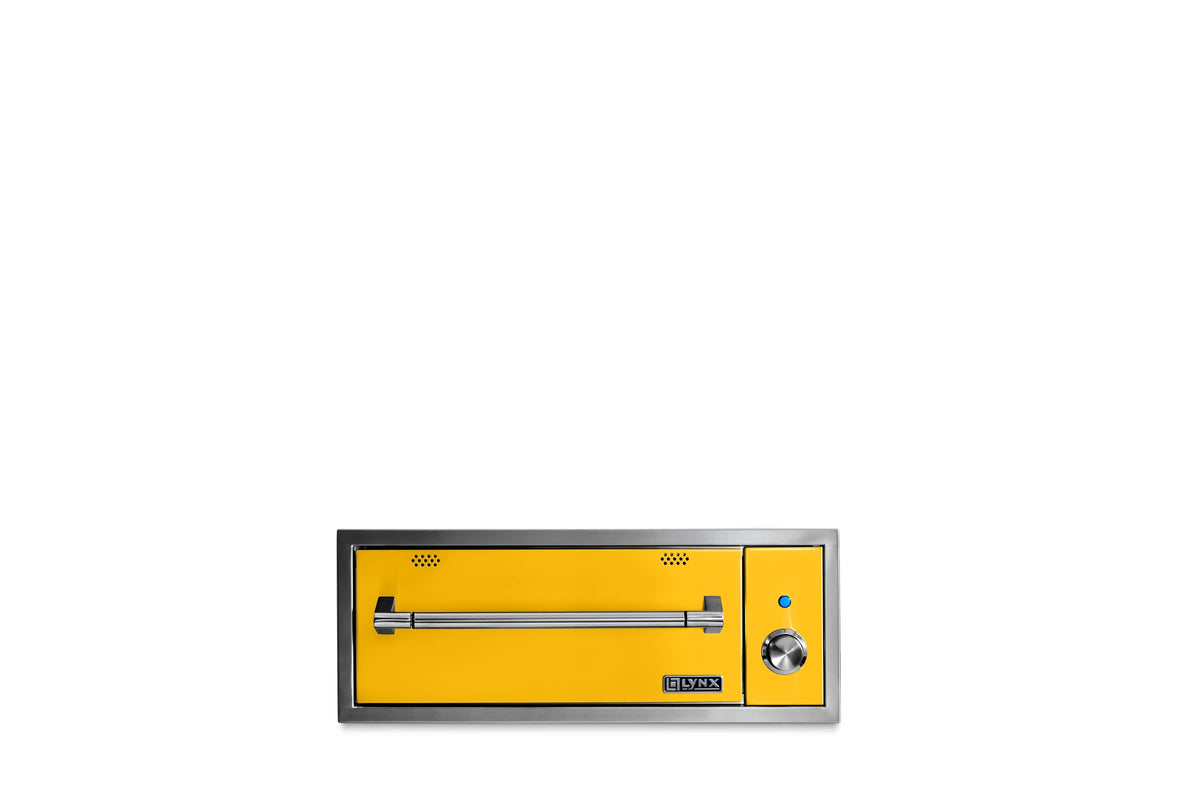 30" Lynx Pro Warming Drawer - California Poppy