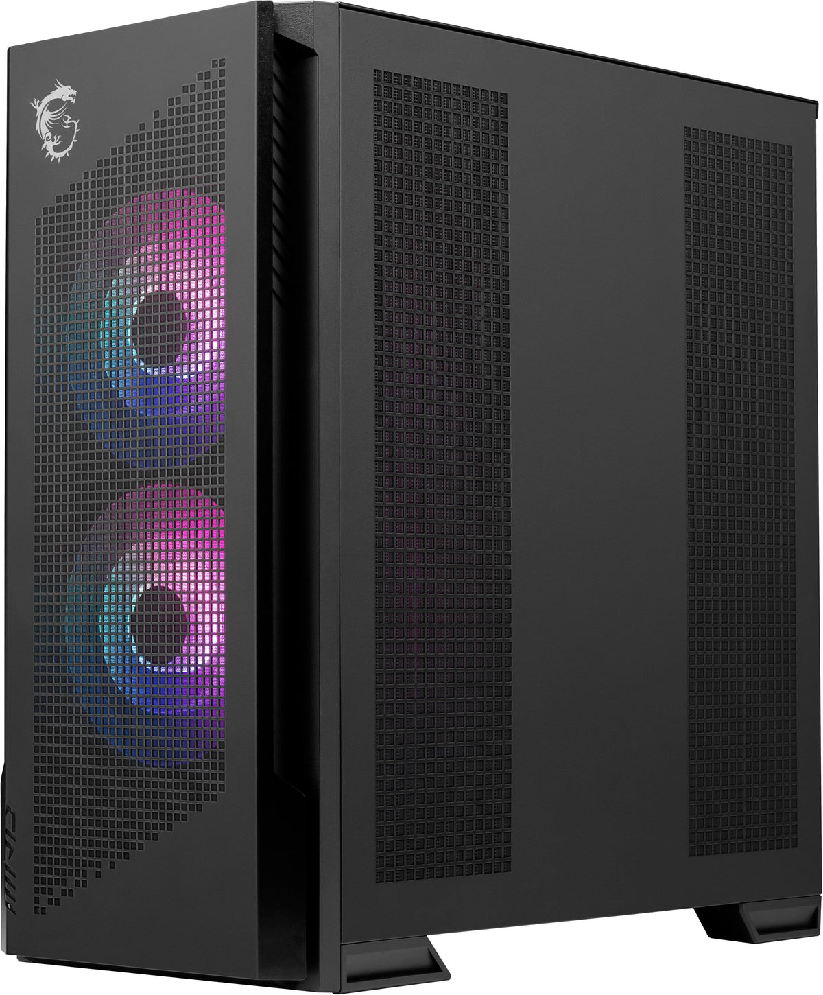 MSI - MPG Velox 300R Airflow PZ ATX Mid-Tower PC Case - Black