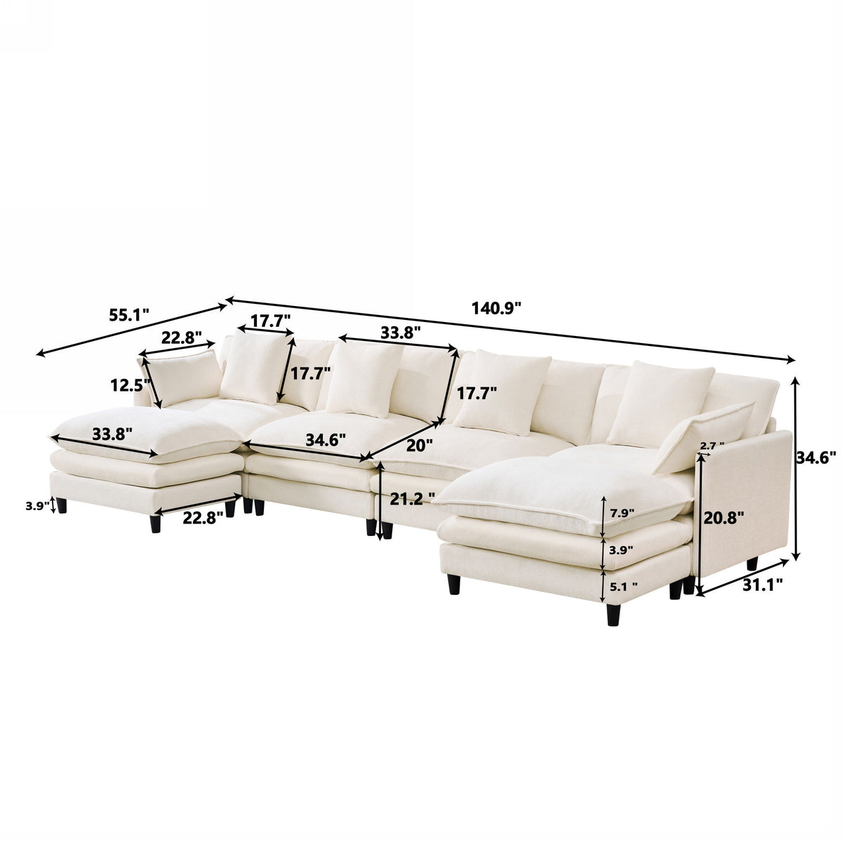 Sofa With Modular Design