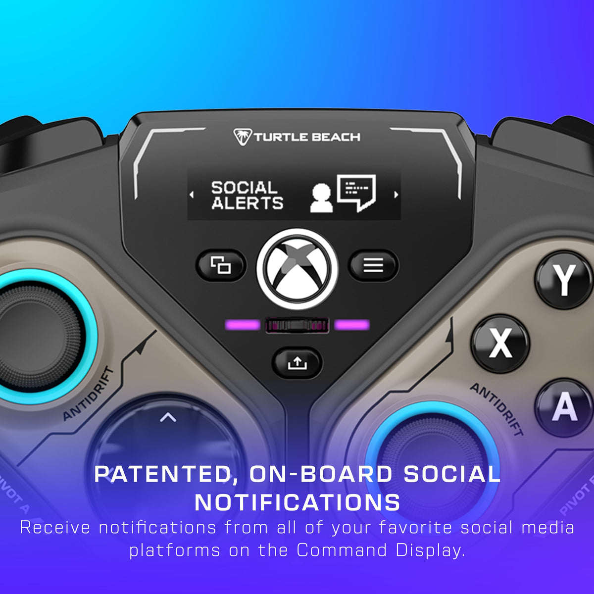 Turtle Beach - Stealth Pivot Wireless Smart PC Gaming Controller with Rotating Modules - Black