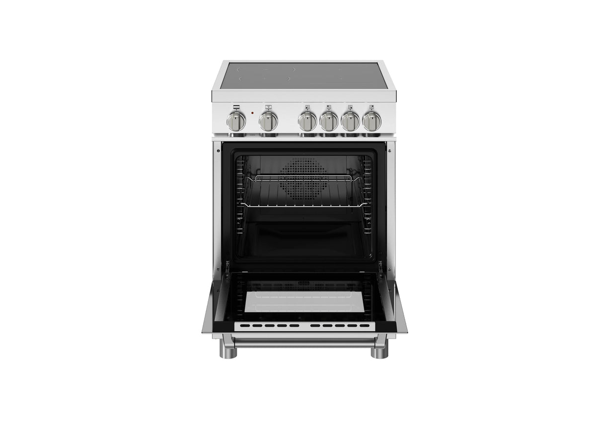 24" Bertazzoni Master Series Range - Induction manual clean oven - 4 heat zones - Stainless Steel
