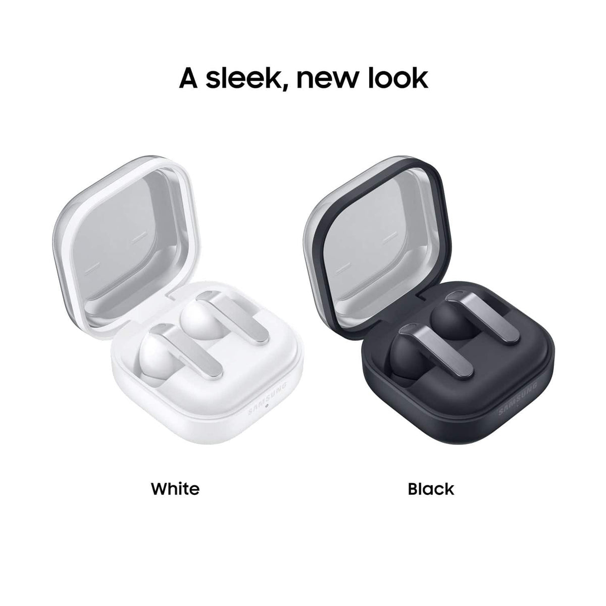 Samsung - Galaxy Buds4 Pro Wireless Earbud Headphones - White