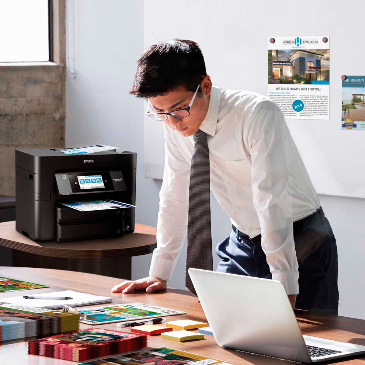 Epson - WorkForce Pro WF-4830 Wireless All-in-One Inkjet Printer - Black