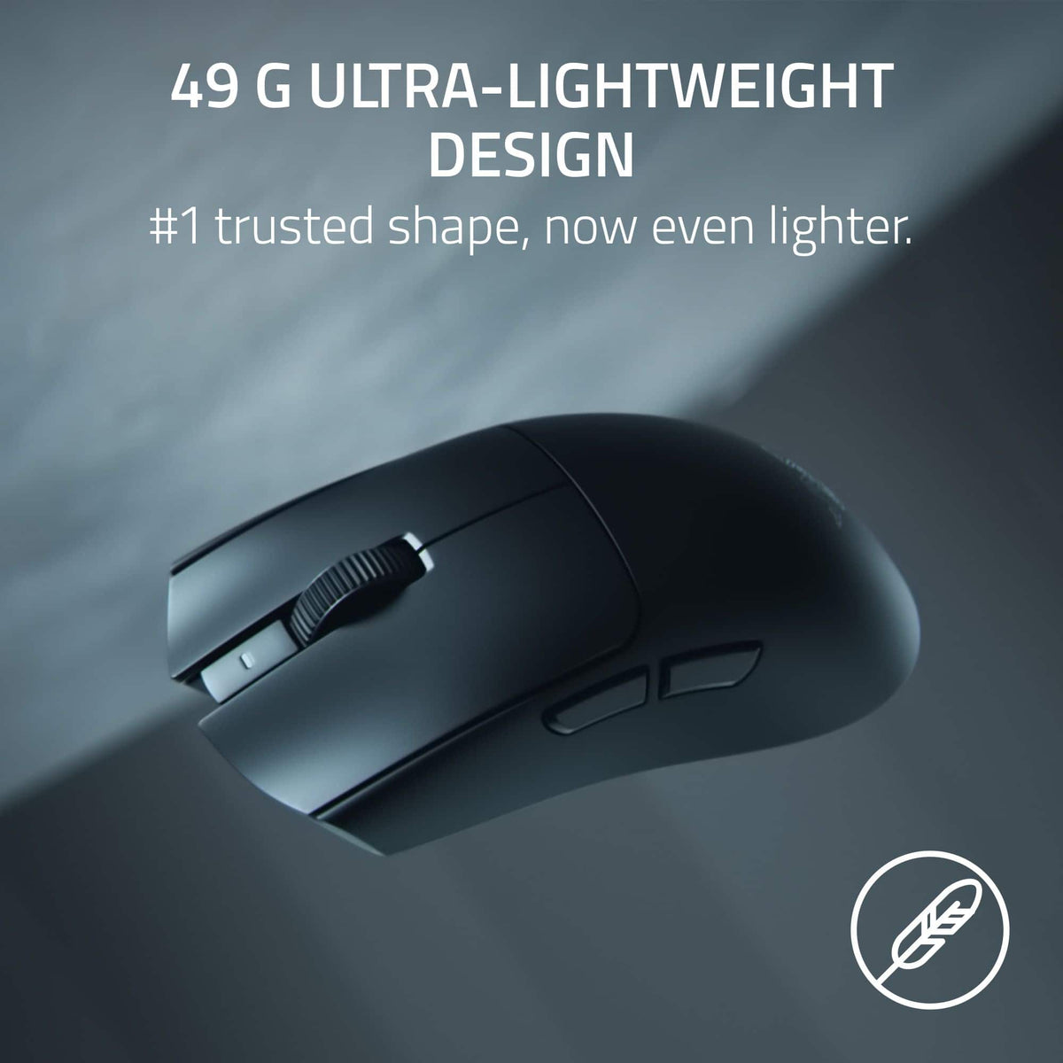 Razer - Viper V4 Pro Ultra Lightweight Optical Gaming Mouse with 180 Hour Battery Life - 8k Polling Rate - Wireless - Black
