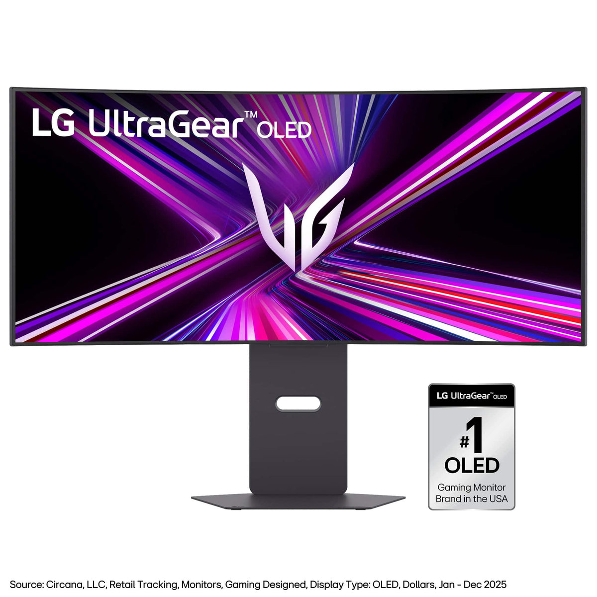 LG - UltraGear 34" OLED Curved WQHD 240Hz 0.03ms AMD FreeSync Premium Pro Gaming Monitor with HDR (DisplayPort, HDMI, USB-C) - Black