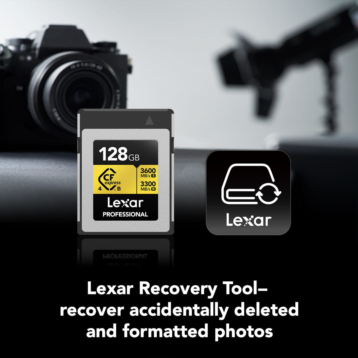 Lexar - Professional GOLD CFexpress 4.0 Type B 128 GB