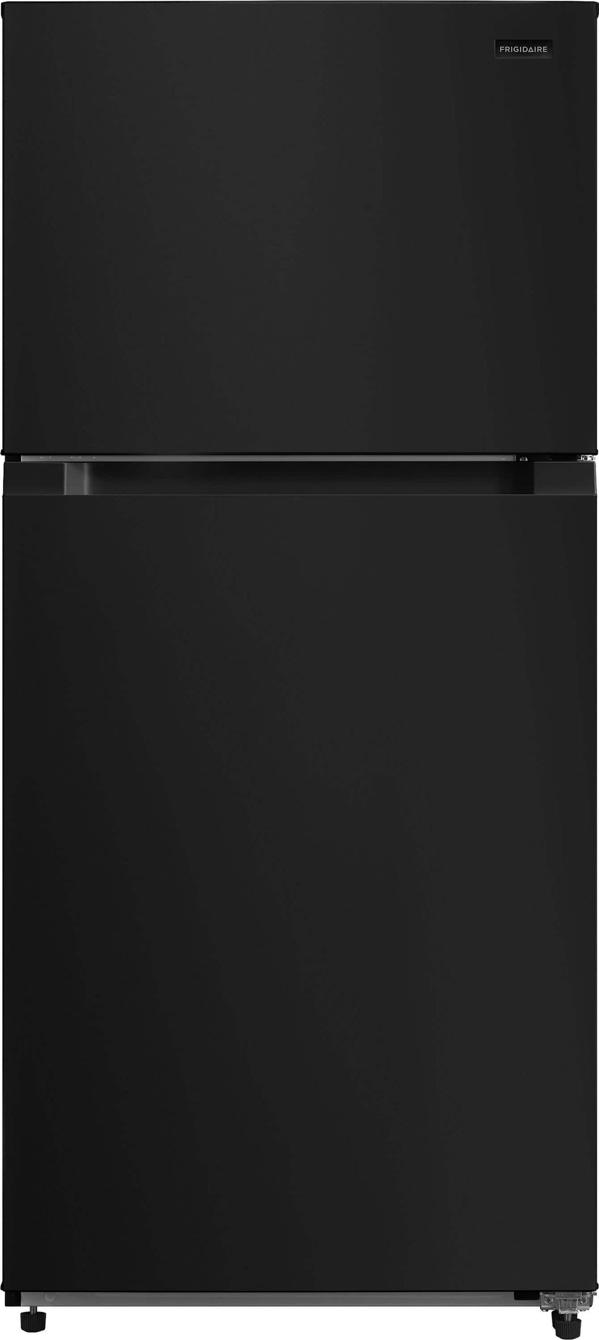 Frigidaire - 22 Cu. Ft. Garage Ready Top Freezer Refrigerator - Black