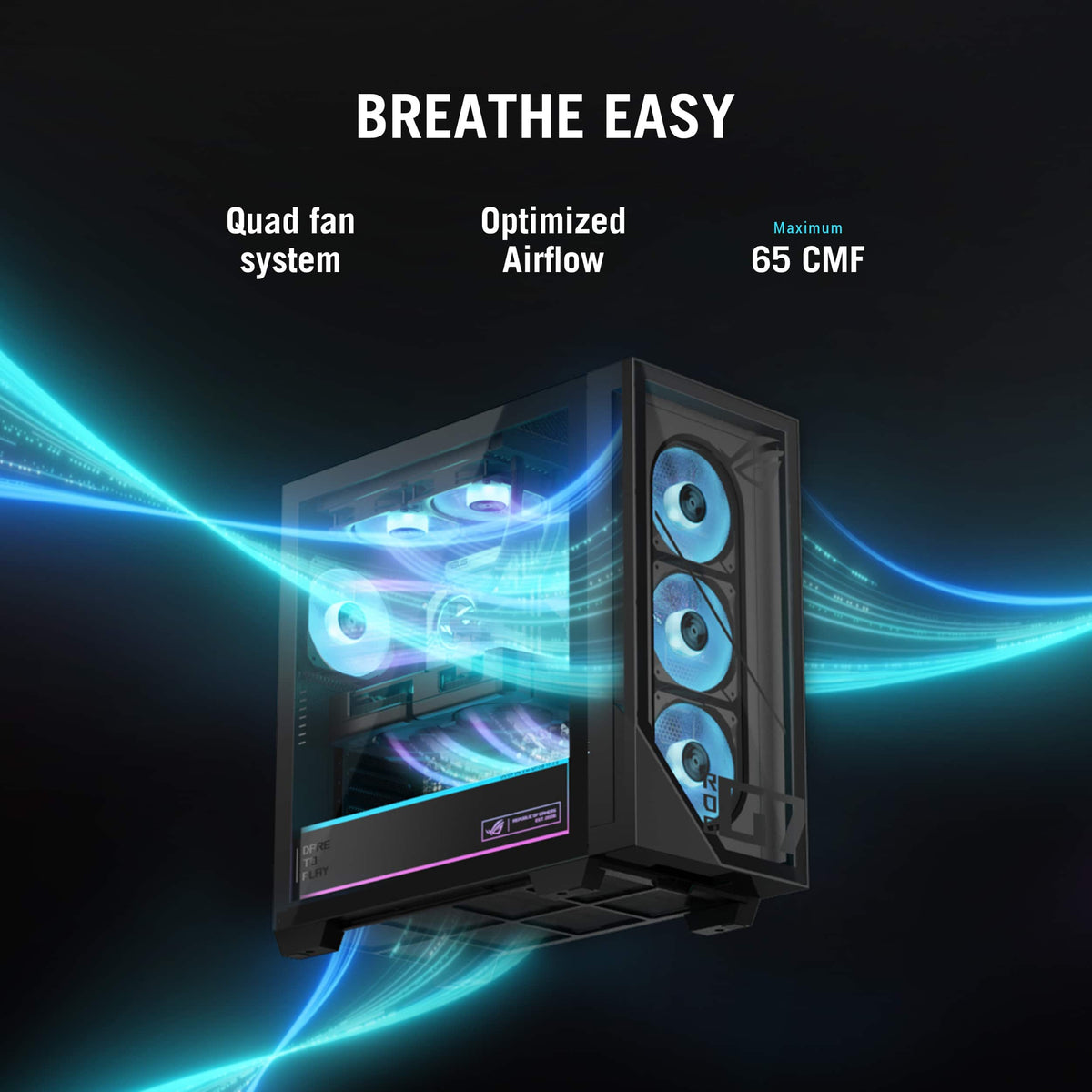 ASUS - ROG G700 Gaming Desktop - Intel Core Ultra 7 265KF - 32GB Memory - NVIDIA GeForce RTX 5070 12GB - 2TB SSD - Black