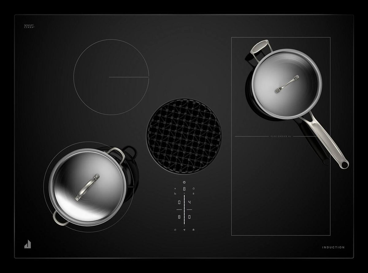 JennAir - 30 in. Wide 4 Element NextGen Downdraft Induction - Black